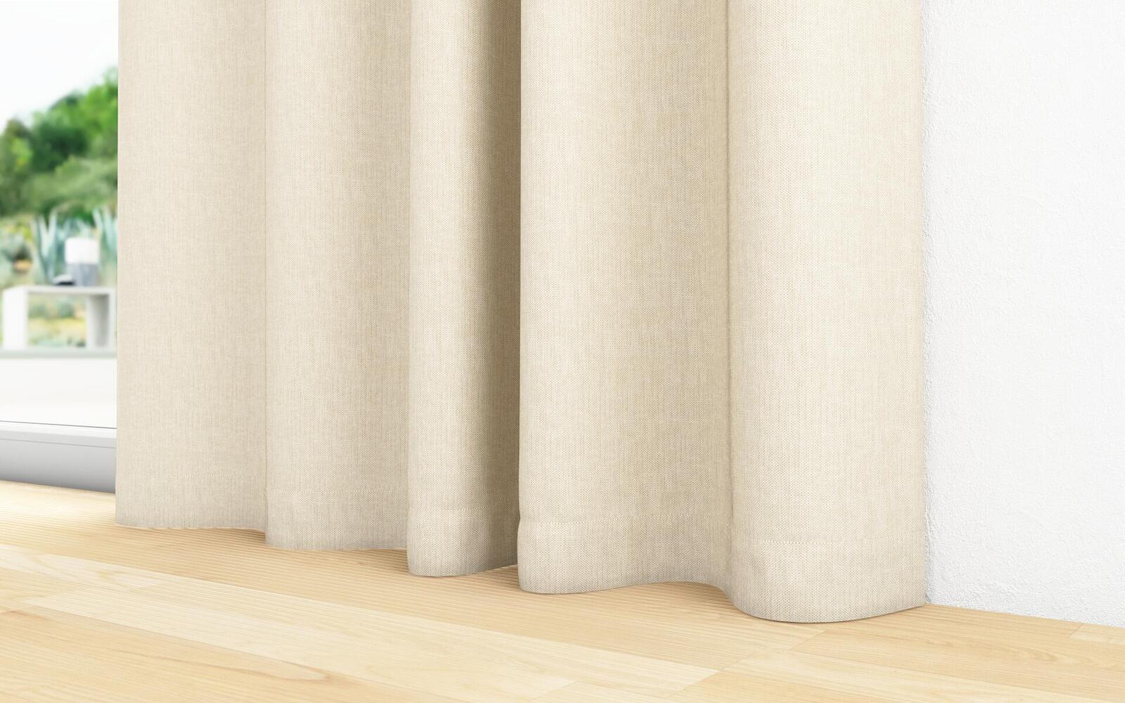 Ткань плотная портьерная Mildly Linen